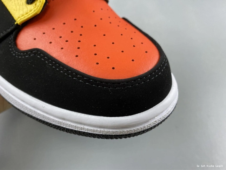Mid 852542-087 - Amarillo Black Orange 1 Jordan 0402